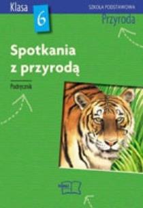 Okładka książki Przyr. SP 6 podr.Spotkania z przyrodą MAC