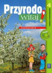 Okładka książki Przyrodo Witaj 4 podr CD Gratis WSIP