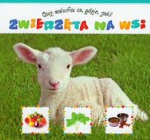 Okładka książki Quiz malucha. Zwierzęta na wsi