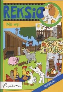 Okładka książki Reksio. Łamigłówki. Na wsi