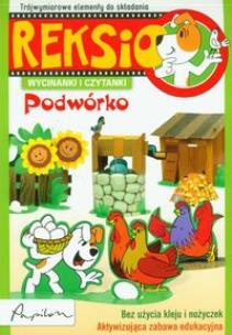 Okładka książki Reksio. Podwórko - Wycinanki i czytanki