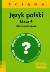 Okładka książki Ściąga - J. Polski SP 4