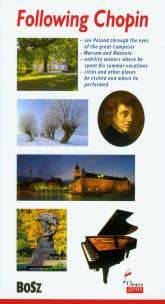 Okładka książki Śladami Chopina Przewodnik angielska wersja