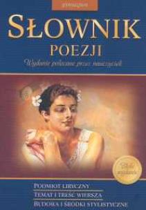 Okładka książki Słownik poezji GIM GREG