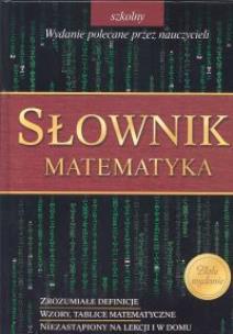 Okładka książki Słownik szkolny - matematyka GREG