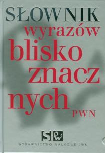 Okładka książki Słownik wyrazów bliskoznacznych + CD TW