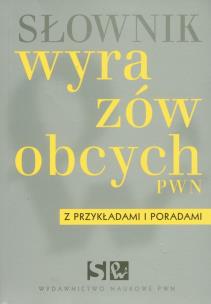 Okładka książki Słownik wyrazów obcych z przykładami BR