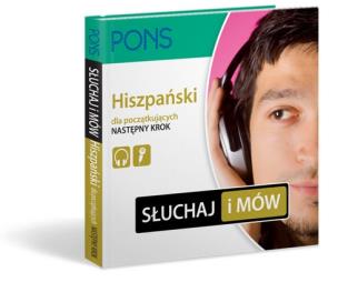 Okładka książki Słuchaj i mów -kurs j.hiszp. następny krok PONS