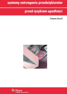 Okładka książki Systemy ostrzegania przedsiębiorstw przed ryzykiem upadłości