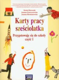 Okładka książki Sześciolatek cz. 1 Karty pracy