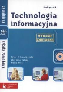 Okładka książki Technologia informacyjna Podręcznik z płytą CD