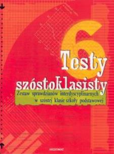 Okładka książki Testy 6-klasisty