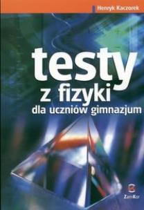 Okładka książki Testy z fizyki