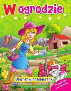 Okładka książki Ubieranki - W ogrodzie