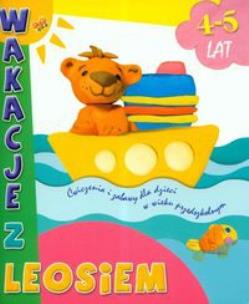 Okładka książki Wakacje z Leosiem 4-5 lat