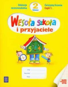 Okładka książki Wesoła szkoła i przyjaciele 2/1 ćw. liczenie WSiP