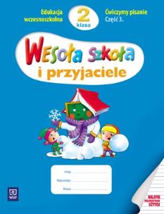 Okładka książki Wesoła szkoła i przyjaciele 2/3 ćw. pisanie WSiP