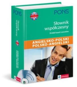 Okładka książki Współczesny słownik ang-pol-ang PONS
