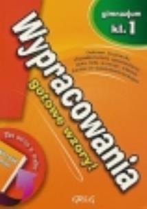 Okładka książki Wypracowania GIM KL 1 Gotowe wzory!