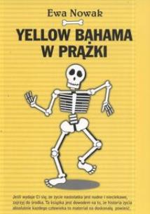 Okładka książki Yellow Bahama w prążki