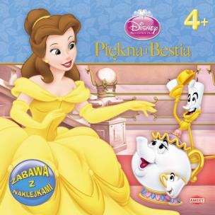 Okładka książki Zabawa z naklejkami - Piękna i bestia