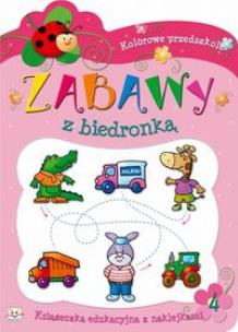 Okładka książki Zabawy z biedronką cz.4