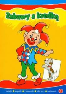 Okładka książki Zabawy z kredką 1