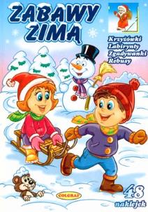 Okładka książki Zabawy zimą