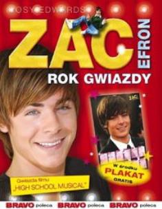 Okładka książki Zac Efron Rok Gwiazdy - Posy Edwards