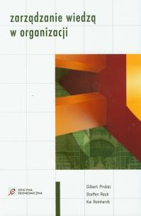 Okładka książki Zarządzanie wiedzą w organizacji