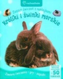 Okładka książki Zeszyt ćw. z naklejk. Króliki i świnki morskie