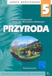 Okładka książki z.Przyroda SP KL 5 Podręcznik (stare wydanie)