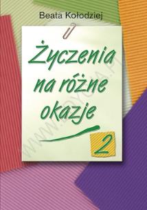 Okładka książki Życzenia na różne okazje cz.2