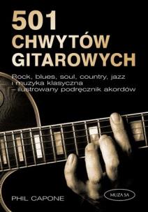 Okładka książki 501 chwytów gitarowych