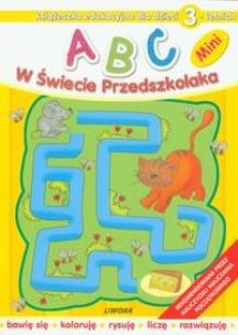 Okładka książki ABC w świecie przedszkolaka MINI 3L  LIWONA