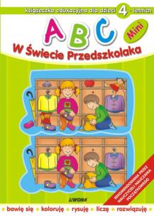 Okładka książki ABC w świecie przedszkolaka MINI 4L  LIWONA