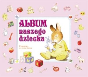 Okładka książki Album naszego dziecka - różowy