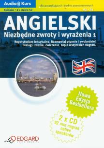 Okładka książki Angielski - Niezbędne zwroty +CD EDGARD