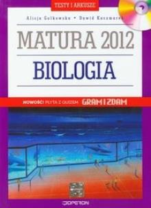 Okładka książki Biologia Matura 2012 Testy i arkusze + CD