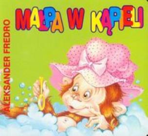 Okładka książki BN Małpa w kąpieli SARA