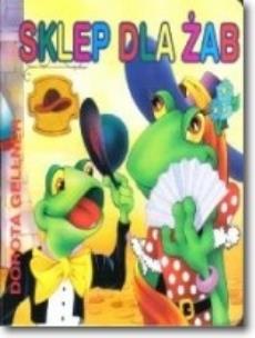 Okładka książki BN Sklep dla żab SARA