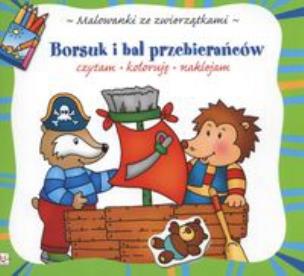 Okładka książki Borsuk i bal przebierańców