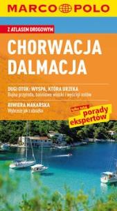 Okładka książki Chorwacja Dalmacja przewodnik Marco Polo 2011