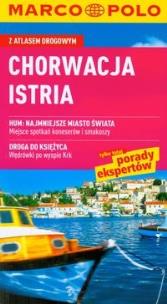 Okładka książki Chorwacja Istria przewodnik z atlasem drogowym