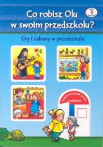 Okładka książki Co robisz Olu...- gry i zabawy