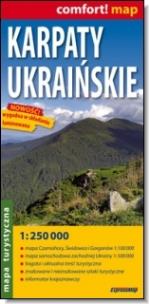 Okładka książki Comfort!map Karpaty Ukraińskie 1:250 000