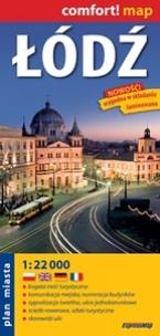 Okładka książki Comfort!map Łódź 1:220 000 laminat