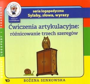 Okładka książki Ćwiczenia artykulacyjne. Zeszyt 4. Różnicowanie...
