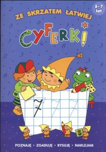 Okładka książki Cyferki - ze skrzatem łatwiej