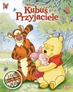 Okładka książki Disney Kubuś i Przyjaciele Maluj wodą
